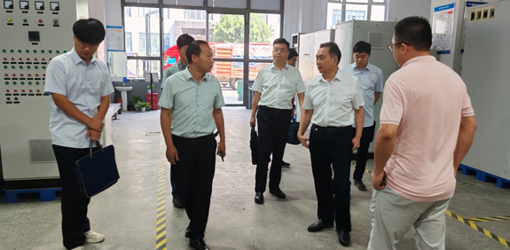 欢迎河南水利投资集团河南省水利勘测有限公司来新鼎参观交流