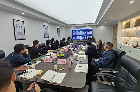 河南水利勘测童总一行来郑州新鼎自动化科技有限公司考察及交流指导