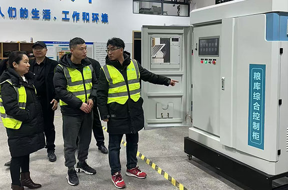 中国建筑第六工程局有限公司考察新鼎科技，共商河南省军粮综合保障基地智能化建设